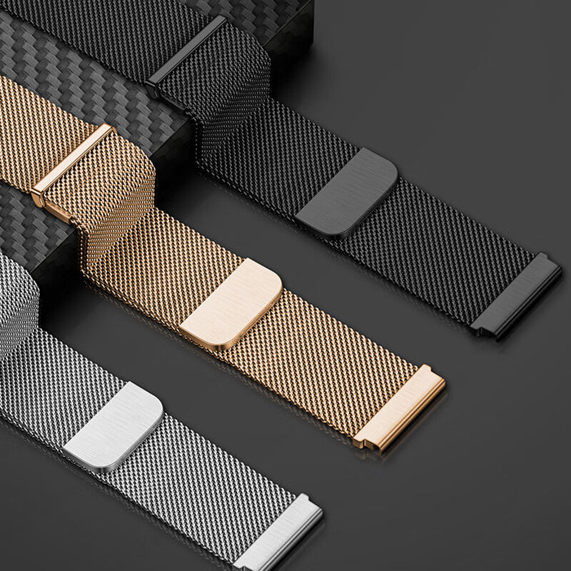 20 mm Quick Release Stainless steel Magnetic Watch Band (LXMM-017)