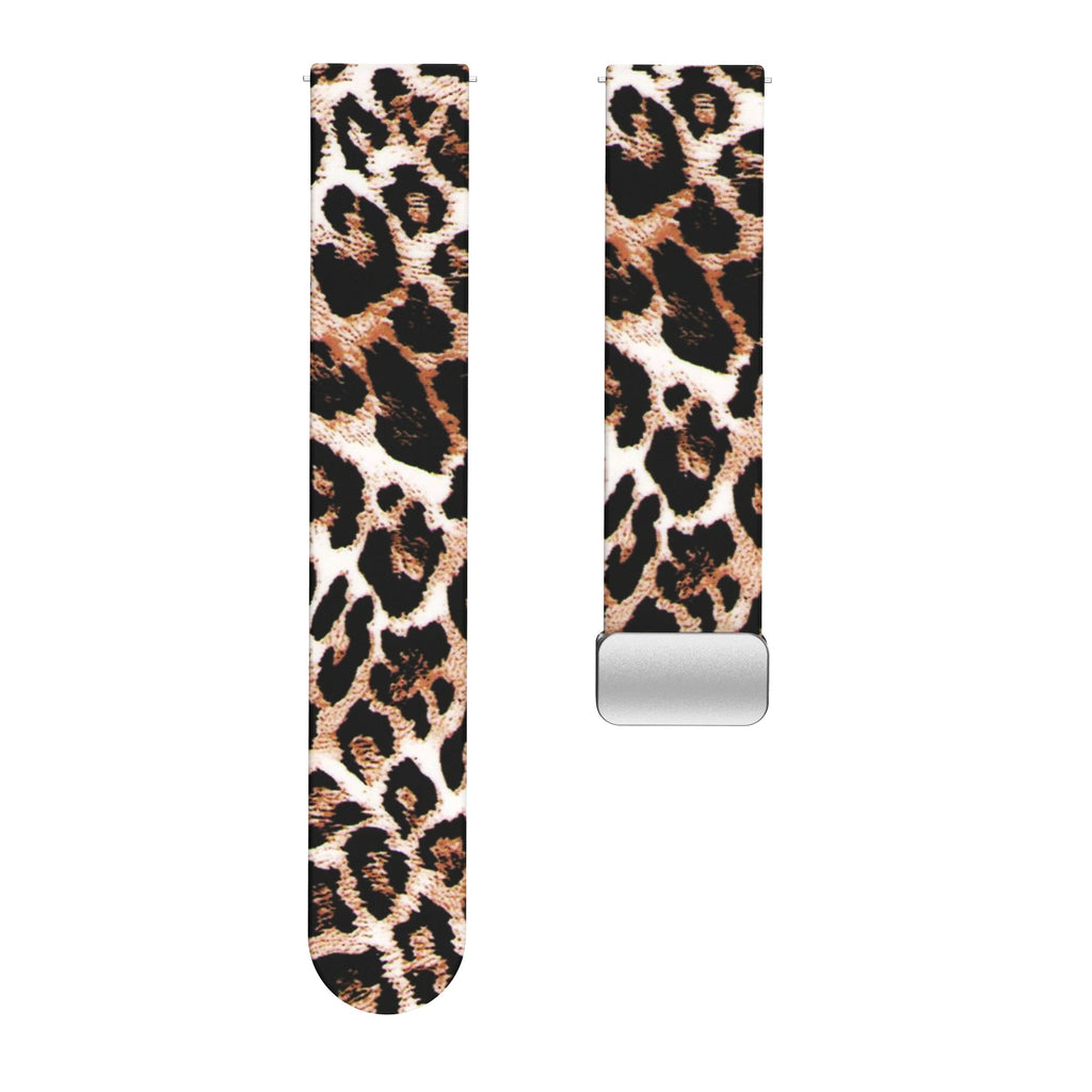 20 mm Quick Release Printed Silicone watch straps for Samsung with Magnetic Buckle (LXMM-021)