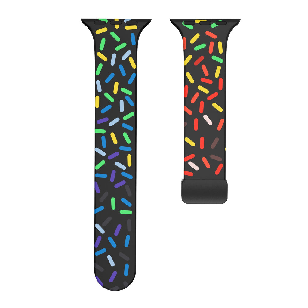 Apple Watch Sports Rainbow Magnetic Folding Buckle (LXMM-024)