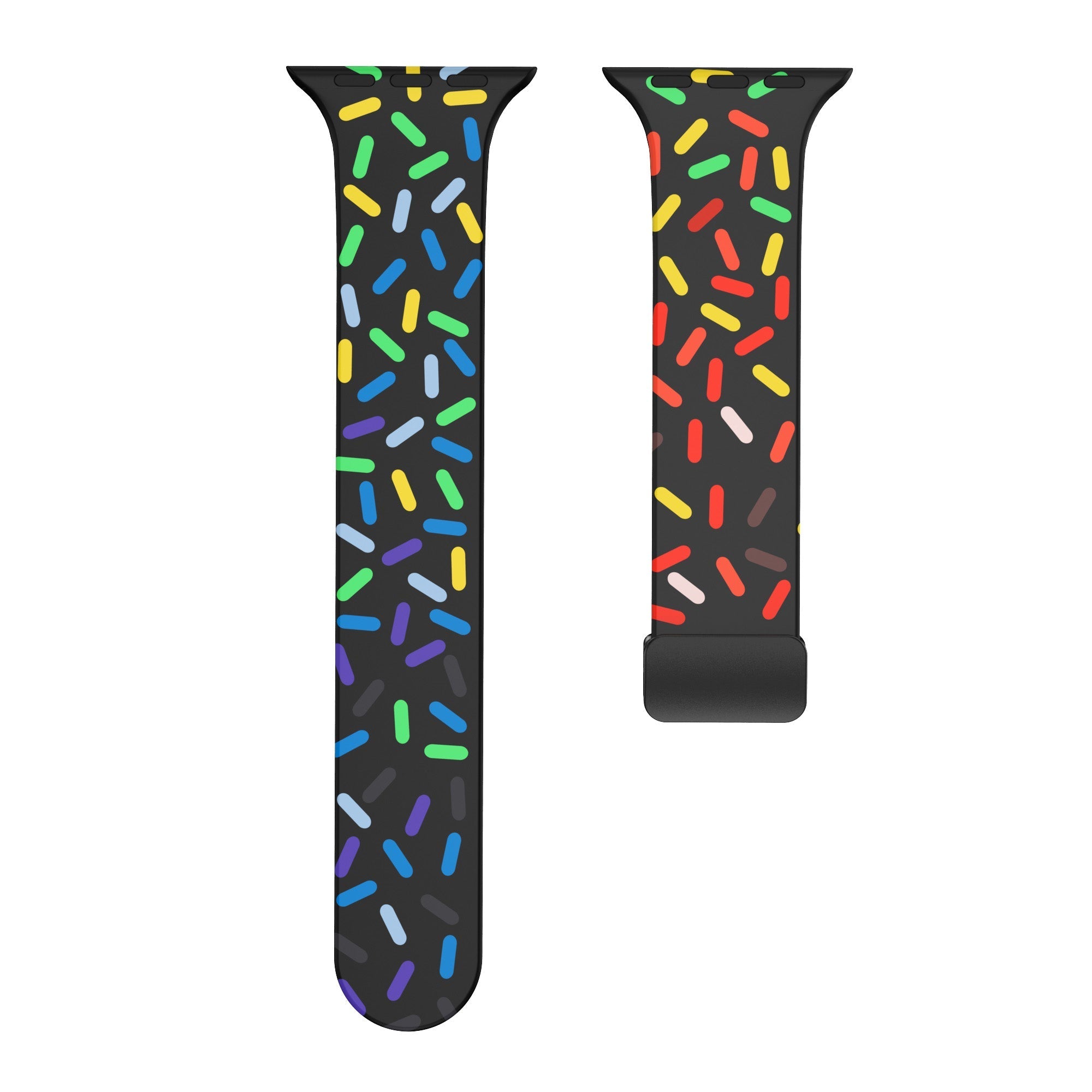 Apple Watch Sports Rainbow Magnetic Folding Buckle (LXMM-024)