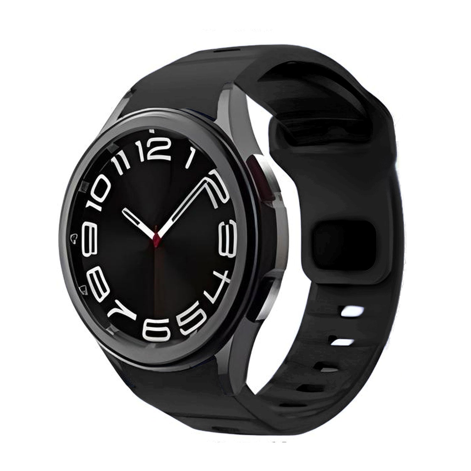 20 mm Quick Release Silicone Wave Watch band For Samsung Galaxy Watch 4 Classic/5 Pro/6 Classic (LXMM-028)