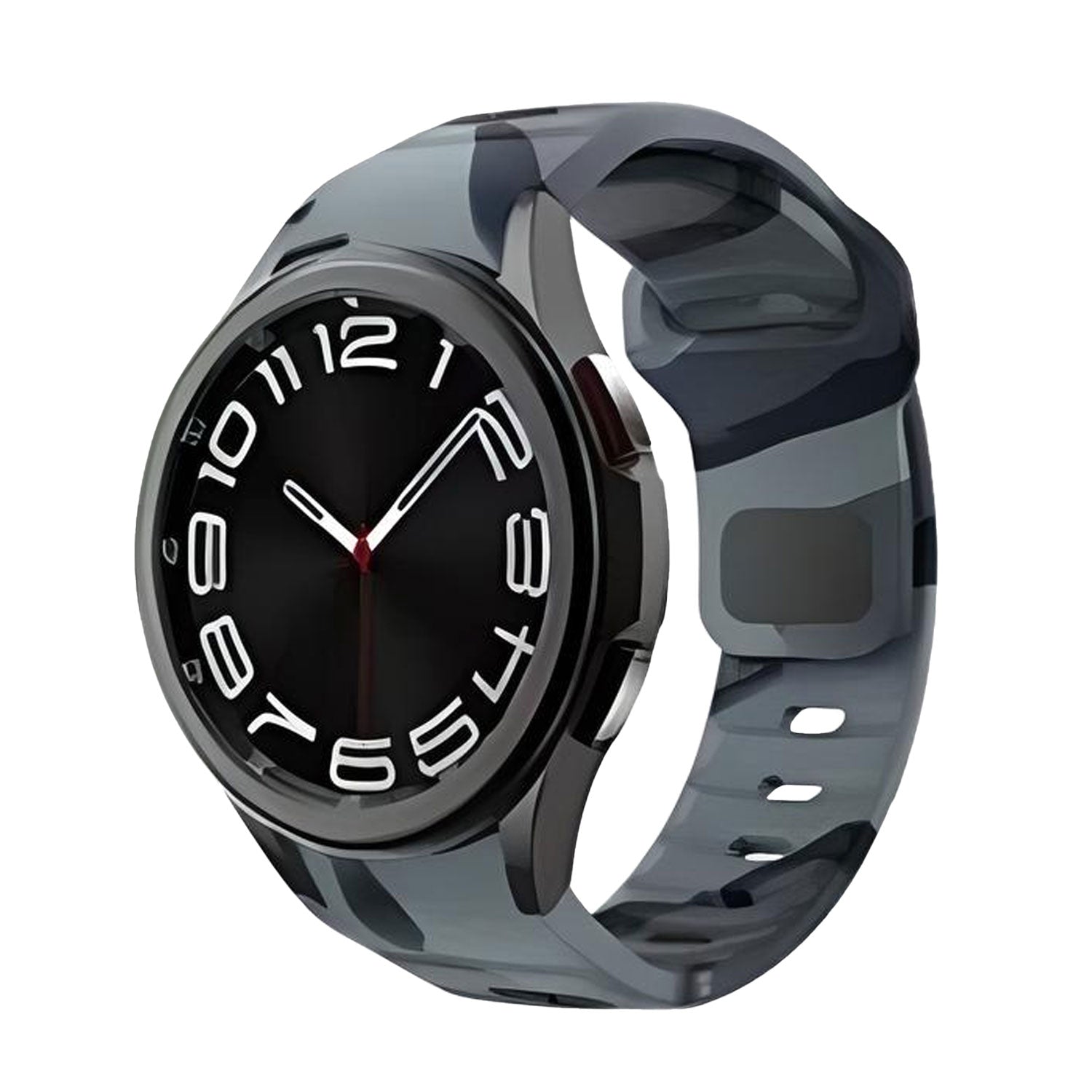 20 mm Quick Release Silicone Wave Watch band For Samsung Galaxy Watch 4 Classic/5 Pro/6 Classic (LXMM-028)