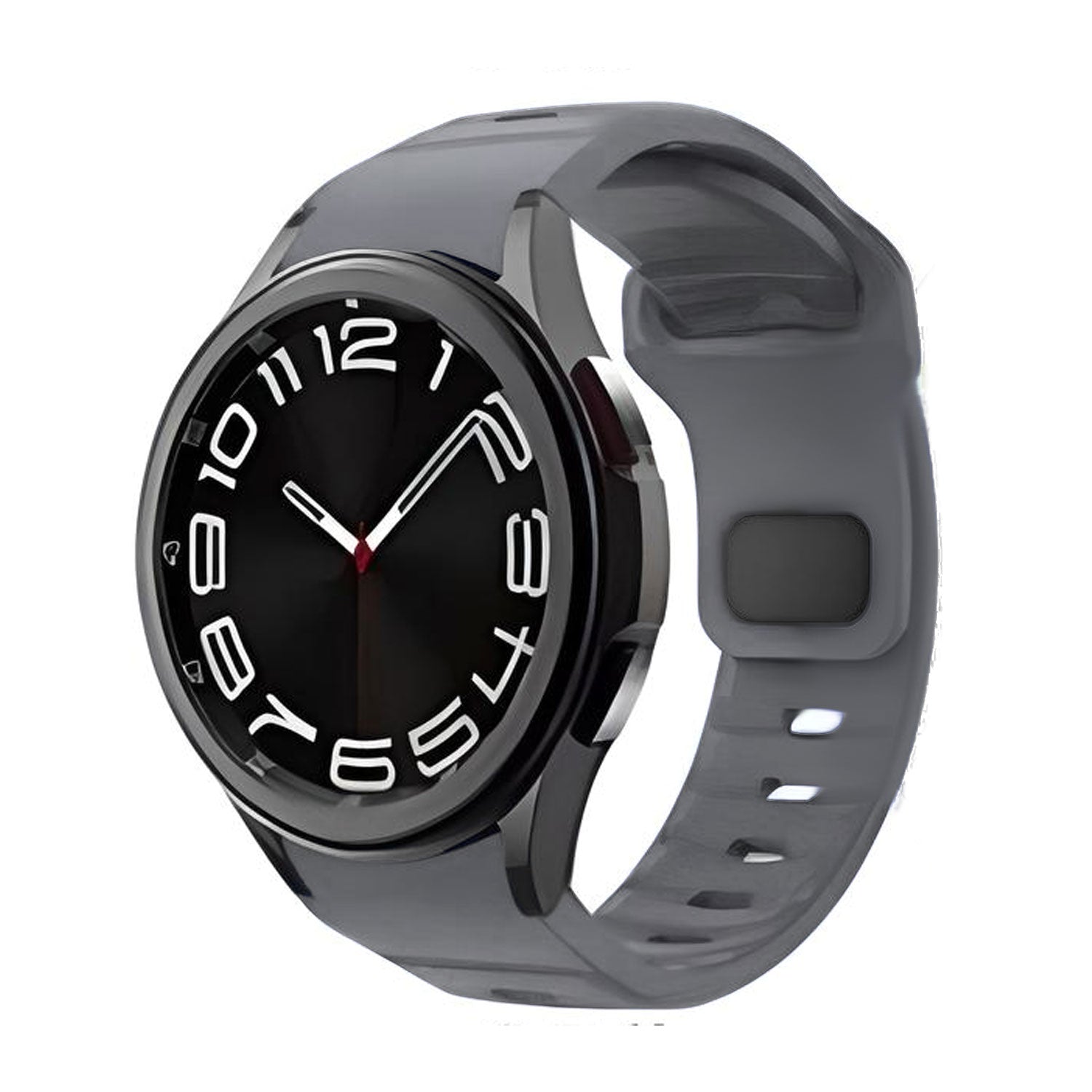 20 mm Quick Release Silicone Wave Watch band For Samsung Galaxy Watch 4 Classic/5 Pro/6 Classic (LXMM-028)