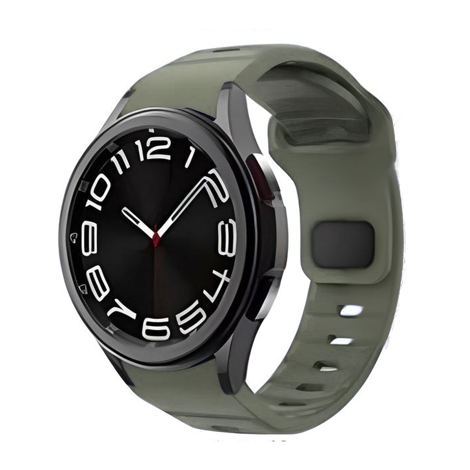 20 mm Quick Release Silicone Wave Watch band For Samsung Galaxy Watch 4 Classic/5 Pro/6 Classic (LXMM-028)
